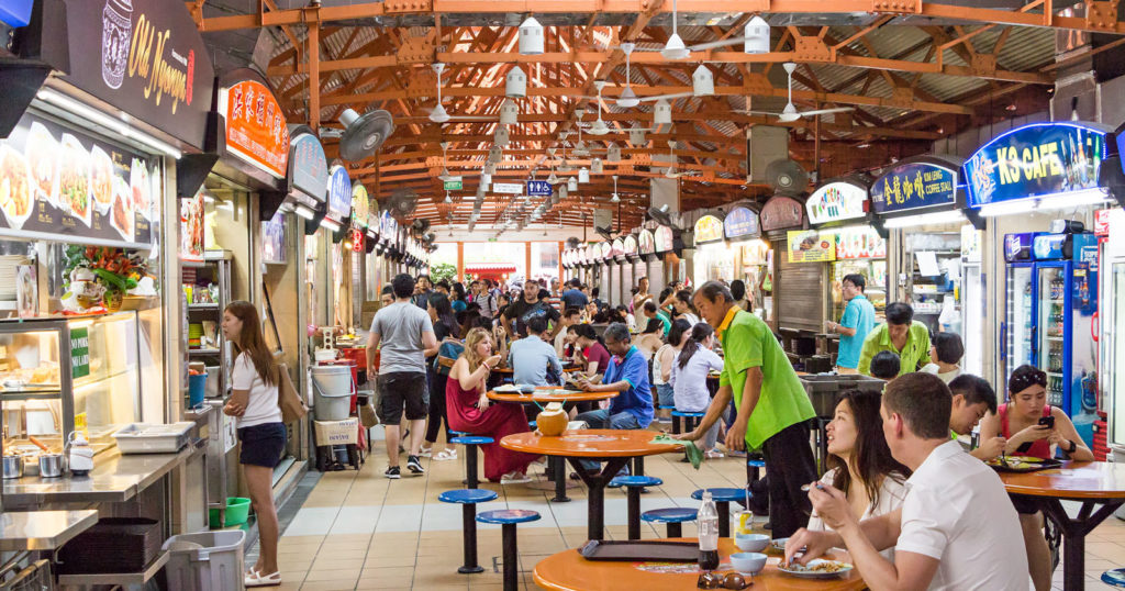 Chinatown’s Maxwell Food Centre