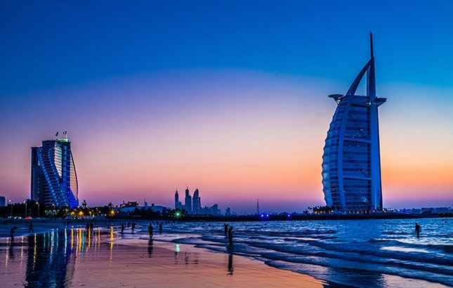 <strong>Best 12 Beaches </strong> in Dubai