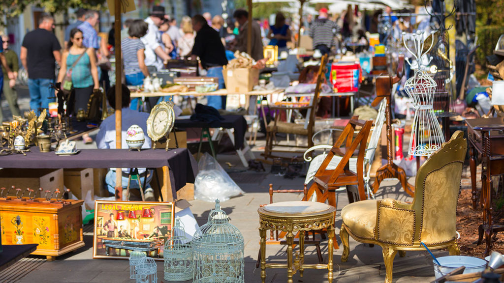 Antique and Flea Market in Ljubljana