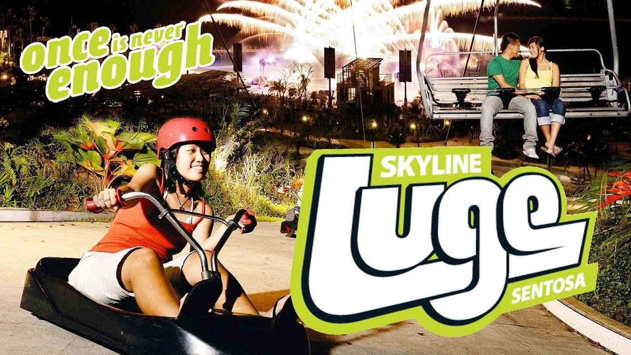 Skyline Luge Sentosa is a must visit attraction in Singapore