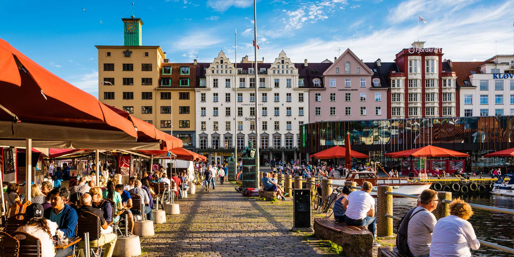 Traditional local markets in Norway