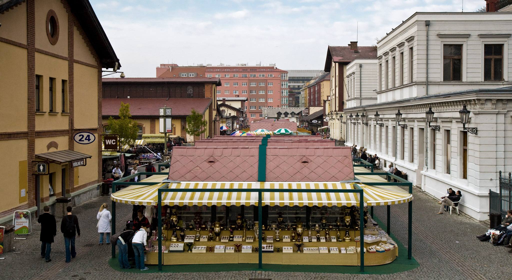 Holesovice Market in Prague