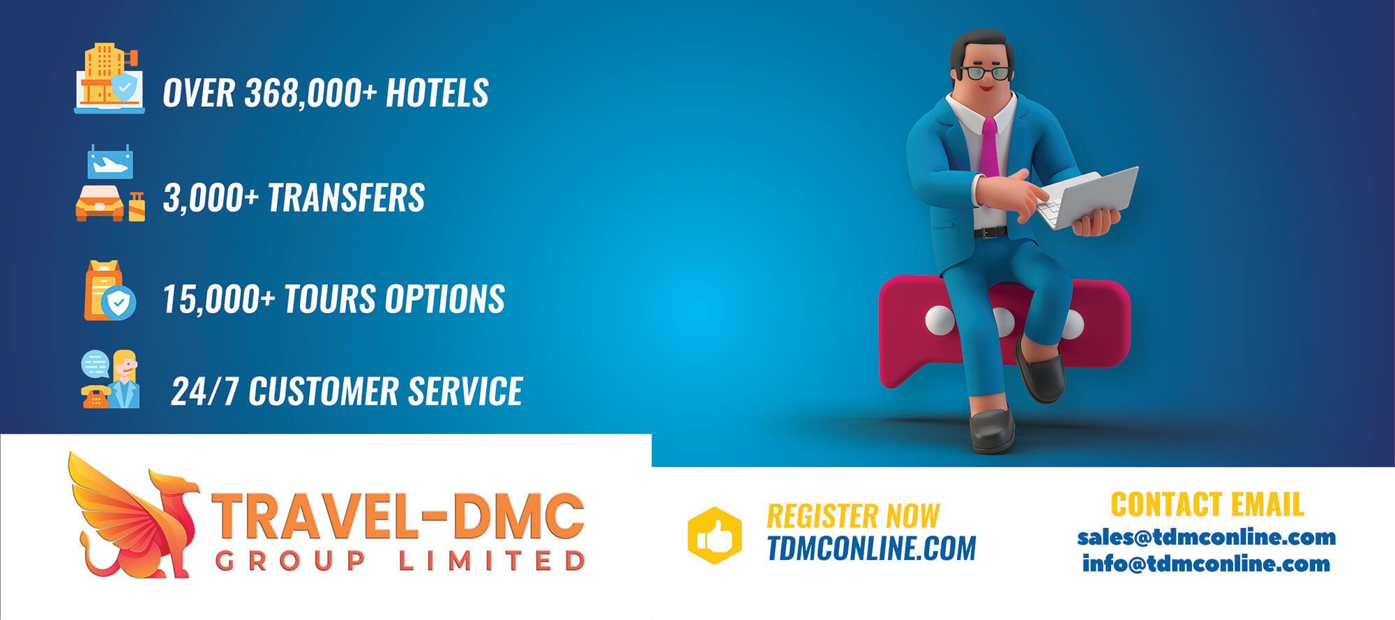 Travel DMC group launch an online b2b travel portal