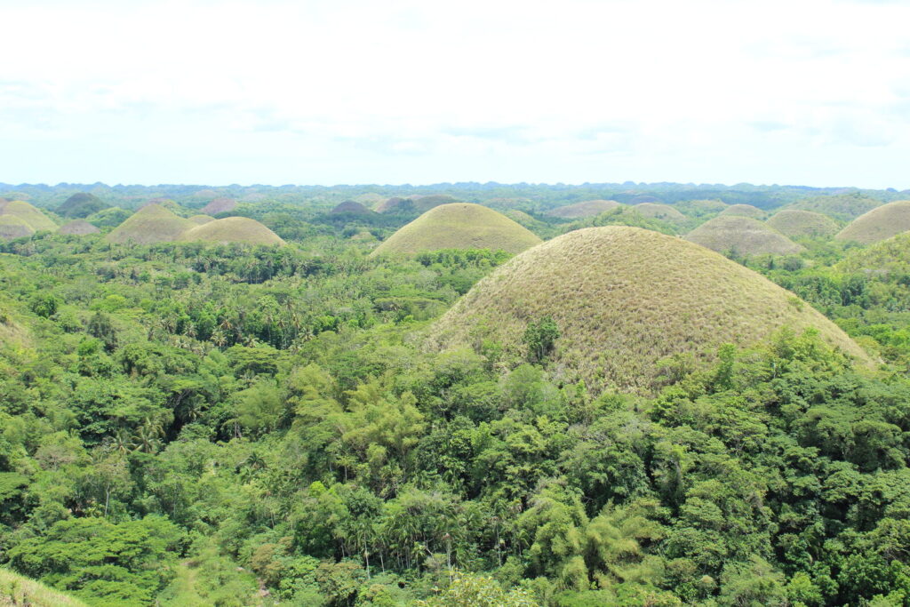 The Chocolate Hills of Bohol, Philippines