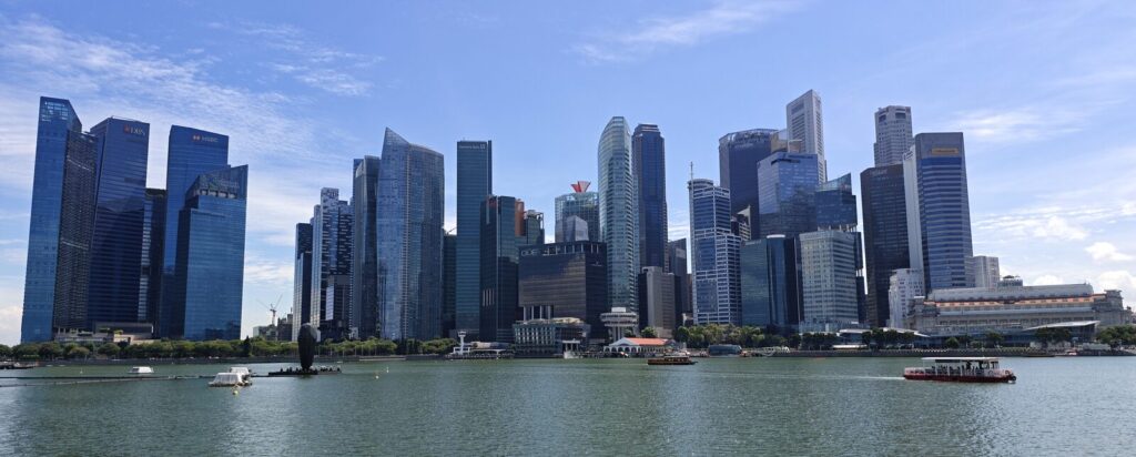 Singapore Central Business District skyline — where DMCs contract net rates with suppliers