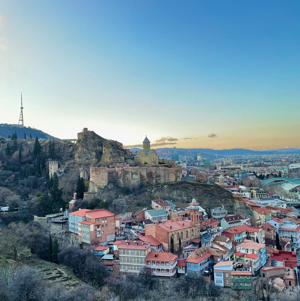 The old town of Tbilisi, Georgia
