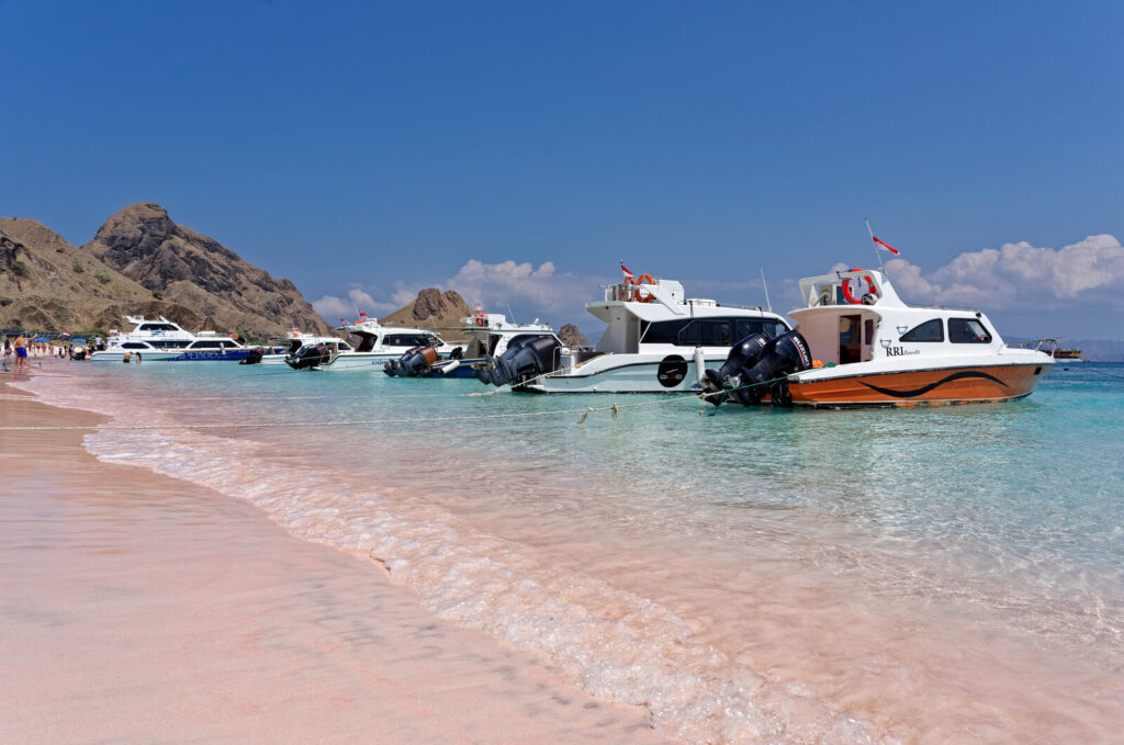 Padar Island in Komodo National Park, Indonesia