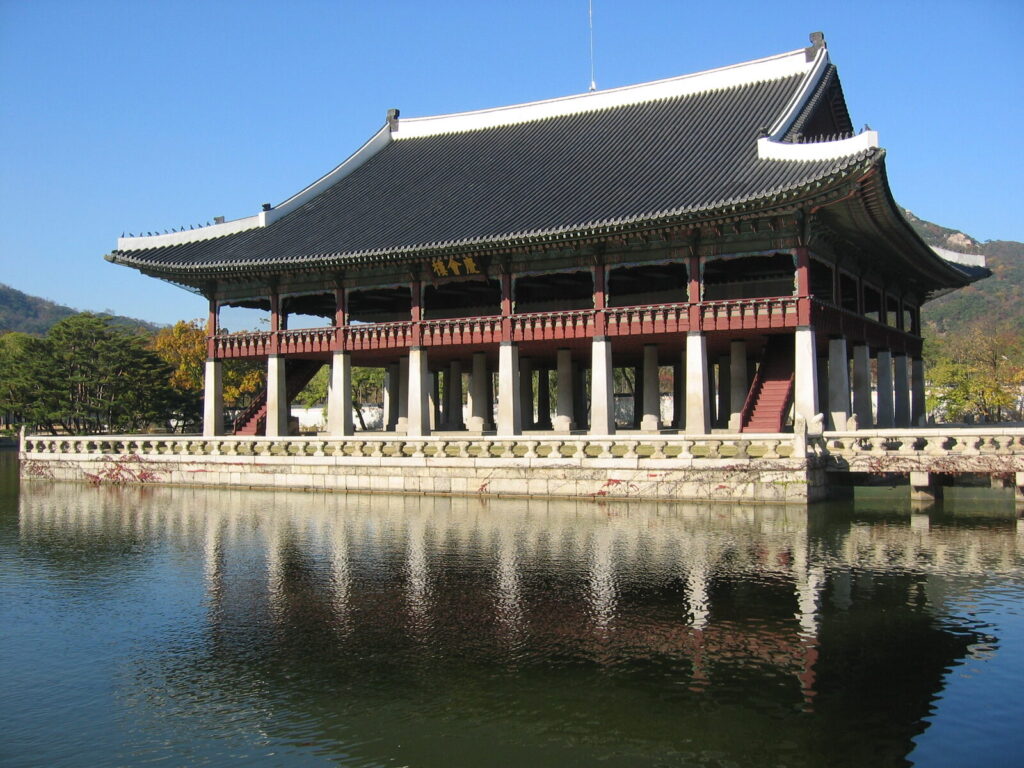 Gyeonghoeru pavilion at Gyeongbokgung Palace, Seoul