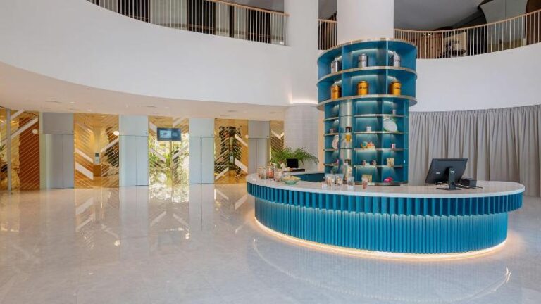 Reception desk at Furama RiverFront Singapore