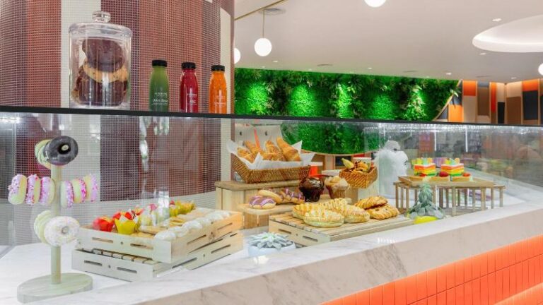 Breakfast buffet counter at Furama RiverFront Singapore