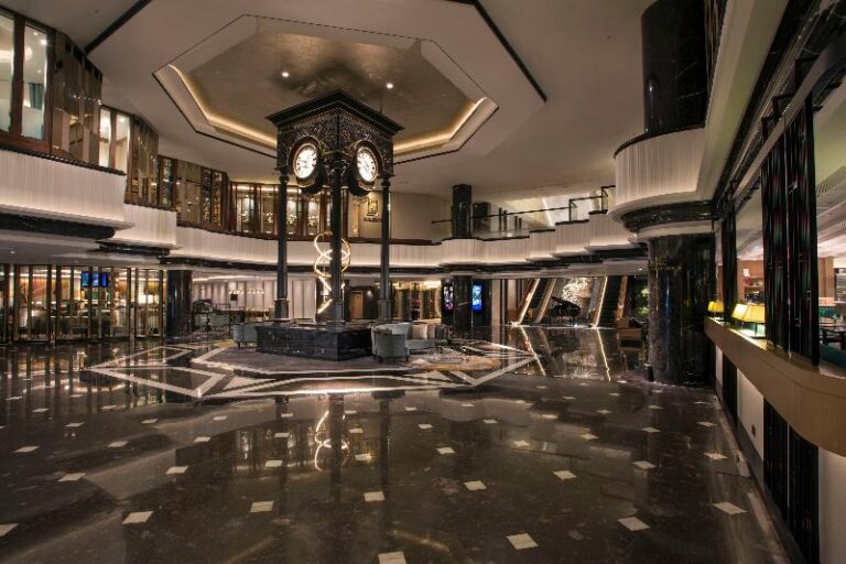 Lobby atrium at Orchard Hotel Singapore