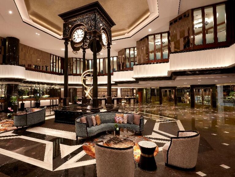Lobby lounge seating at Orchard Hotel Singapore